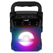 LINQ Bluetooth svetlobni zvocnik, kompakten in prenosen dizajn, LinQ - moder, (20773641)
