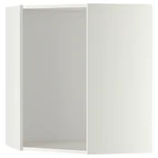METOD Ugaoni zidni element, bela, 68x37x80 cm