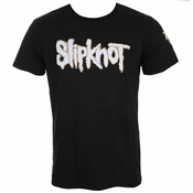 Metal majica moška Slipknot - Logo & Star Applique Slub - ROCK OFF - SKAPSLUB01MB