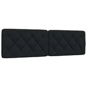 vidaXL vidaXL Vzglavna stranica črna 180 cm blago, (21653151)