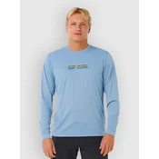 Rip Curl Icons Of Surflite UPF Longsleeve Lycra faded denim