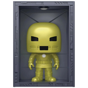 DISNEY Marvel Iron Man Hall of Armor Iron Man Model 1 Deluxe Pop! Vinyl Figure - Previews Exclusive, (20499547)