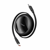 BASEUS USB C-C kabel 1m 100W uvlačivi crni Free2Draw