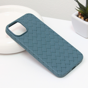 TERACELL Torbica Weave case za iPhone 13 6.1 petrolej