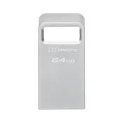 Kingston 64GB DataTraveler micro USB 3.2 flash DTMC3G2/64GB srebrni