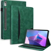 GS Ovitek za Lenovo Tab P11 Pro Gen 2 TB132FU TB132XU 11.2, klasičen, z držalom za pisalo, zelen