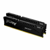 KINGSTON RAM Memorija Fury Beast DIMM DDR5 64GB (2x32GB kit) 5200MT/s KF552C40BBK2-64