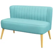 Homestar Dvosedna kavč 117x565x77 cm zelene barve