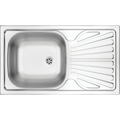 Deante Techno ZMU 3110 Sudopera, 1 korito, 15cm, Celicna, Inox
