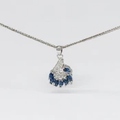 Srebrni privjesak Lace
