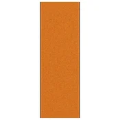Vidaxl Doormat Drugo Oranžna in Črna 120 x 350 cm Poliamid in PVC
