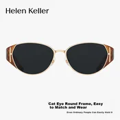 Helen Keller Unisex naocare za sunce, Braon