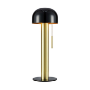 Markslöjd 108576 - Stona lampa COSTA 2xG9/18W/230V crna/zlatna