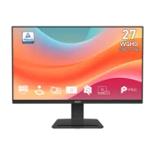 MSI Monitor Business PRO MP273Q E7 27 WQHD 2560x1440 IPS, 75 Hz, 1000:1, 4 ms, 2x HDMI, DP, crna 9S6-3PB4CH-275
