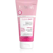Eveline Cosmetics Clean Shot 5% Ceramidy Complex intenzivna vlažilna emulzija za umivanje 150 ml