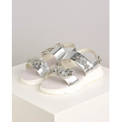 Favorito Sandale za devojcice CS252305, Srebrne boje