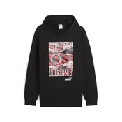 Mens Puma RB Leipzig ftbl NRGY+ Hoodie, Black, Size XXL, Sport