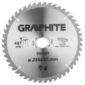 shumee Žagin list Widia, 235 x 30 mm, 48 zob