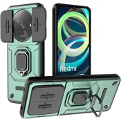 Overboard Ovitek za Xiaomi Redmi A3, stojalo za kamero in objektiv, zelen