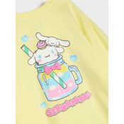 Sinsay - Dukserica s okruglim izrezom i printom Cinnamoroll - žuto