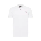 NAPAPIJRI Muška polo majica NP0A4GDL-ELBAS-SS-4_BIANCO_002, Bela