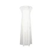 Liu Jo Sport Vsakodnevna obleka TA6237 J3855 Kremna Relaxed Fit