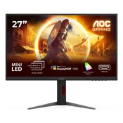 AOC Gaming U27G4XM monitor - 68.6cm (27), 4K UHD (3840 x 2160), Mini LED, Fast IPS, 160Hz, 1ms (GTG), Adaptive Sync, G-Sync kompatibilen, HDR1000, USB razdelilnik, 2x HDMI 2.1, 1x DP 1.4