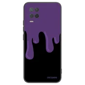 Silikonski črni ovitek za Realme 8 5G - Purple spooky