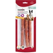 Camon Goveji žvečljivi zvitki z raco - 3 kosi 28 cm