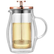 slomart Klausberg French press, steklo/baker, 0,35 L