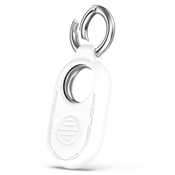 Techsuit - Silikonska maska Smiling za Samsung Galaxy SmartTag2 - Bela
