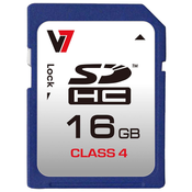 V7 VASDH16GCL4R-2E memorijska kartica 16 GB SDHC 4.razred