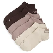 PUMA Unisex Sneaker Socks (3-Pack), Clothing, Beige Combo, 43-46
