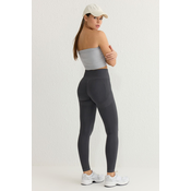 Trendyol Anthracite Seamless Full Length Sports Tights