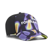 PUMA F1® Lifestyle Vegas Baseball Cap, Sport, Black/Sunny Lime/Aop, OSFA