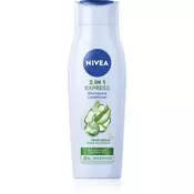 Nivea 2in1 Express šampon in balzam 2v1 za vse tipe las (Shampoo and Conditioner 2in1) 250 ml