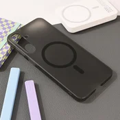 Maska za telefon Magsafe Matte PC za Samsung A165F Galaxy A16, Crna