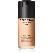 MAC Cosmetics Studio Fix Fluid SPF 15 24HR Matte Foundation + Oil Control matirajoči tekoči puder SPF 15 odtenek NW13 30 ml