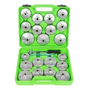 Set aluminijskih ključev oljnih filtrov, 23 delni JBM