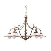 ONLI - Luster na lancu ROSINA 5xE14/6W/230V