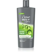 Dove Men+Care Extra Fresh osvežujoč gel za prhanje za obraz, telo in lase 700 ml