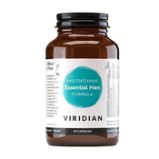 Esencialni moški multivitamini Viridian (60 kapsul)