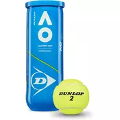 Dunlop AUSTRALIAN OPEN 3/1, žoga za tenis, rumena 601354