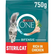 Purina ONE Bifensis Sterilcat s piščancem in pšenico 750 g