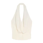 Bershka Top ecru