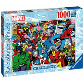 Ravensburger - Puzzle Marvel Challenge - 1 000 kosov
