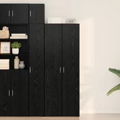 Highboard Crni hrast 70 x 42,5 x 185 cm