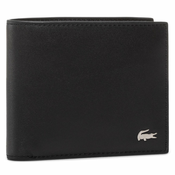 Lacoste Veliki muški novcanik Small Billfold NH1115FG Crna