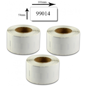 Komplet Dymo LabelWriter 99014 - 101 x 54 mm kompatibilne etikete (3 x 220 etiket)