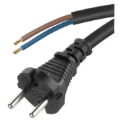 EMOS Flekso kabel guma/neopren 2x1mm2, 5m, črn S03050N